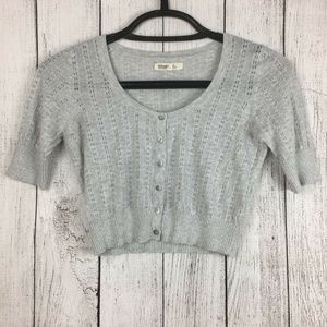 Old Navy Croped Sweater Gray Size S